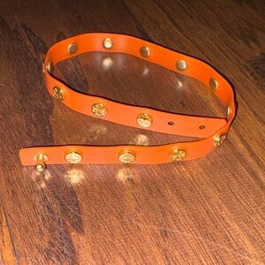 Tory Burch Orange Jelly Wraparound Bracelet